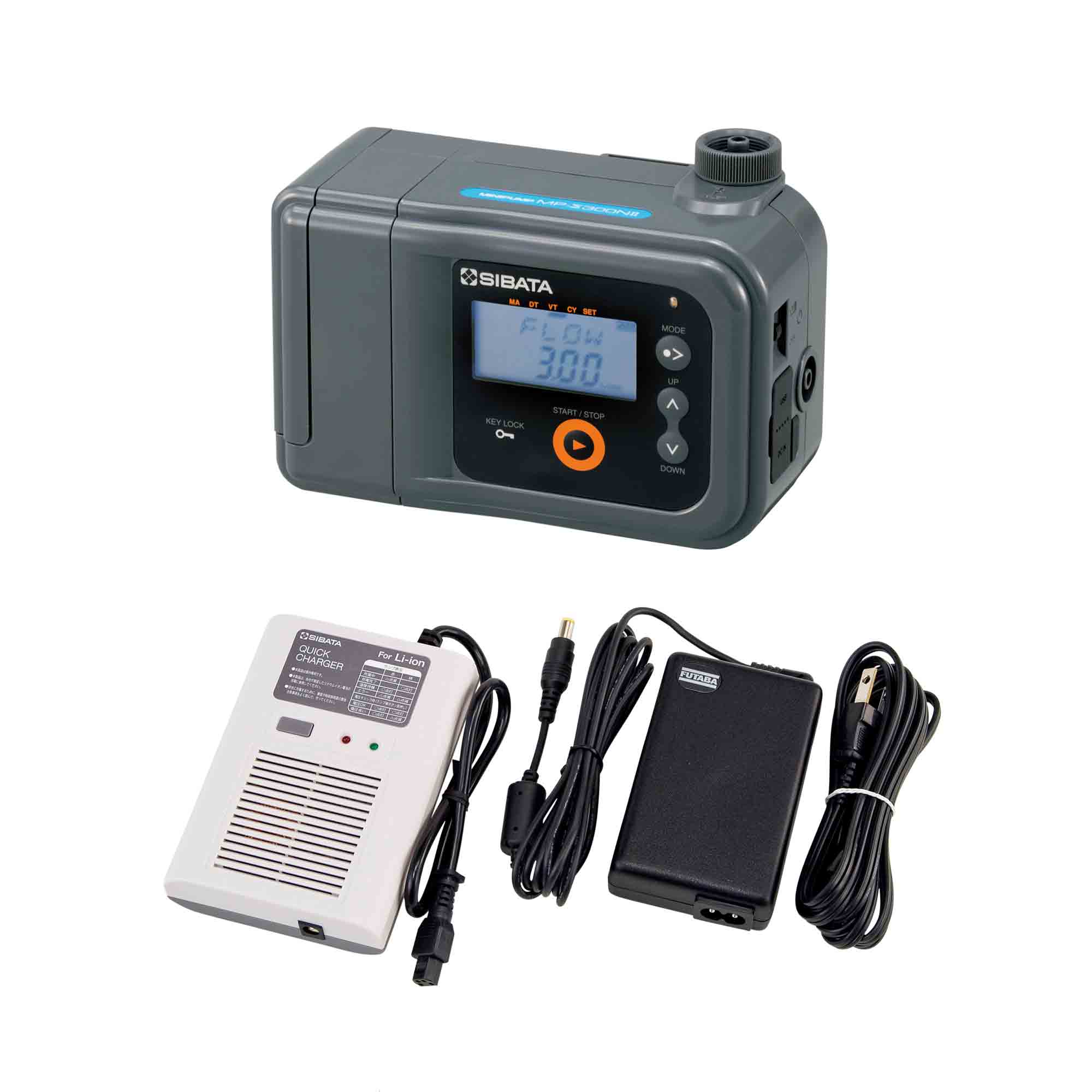 微型空氣流量泵MP-Σ30NⅡ，MP-Σ300NⅡ，MP-Σ500NⅡ型QC-10N