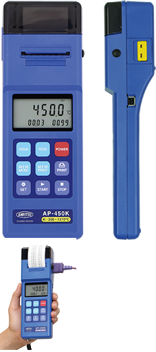 日本安立打印機式溫度計AP-400